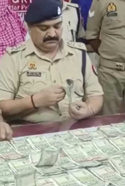 43.45 lakh cash