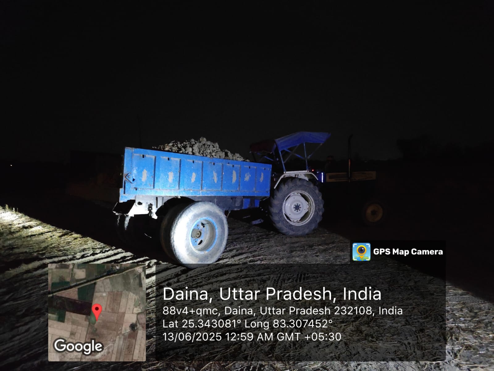 Illegal pond digging