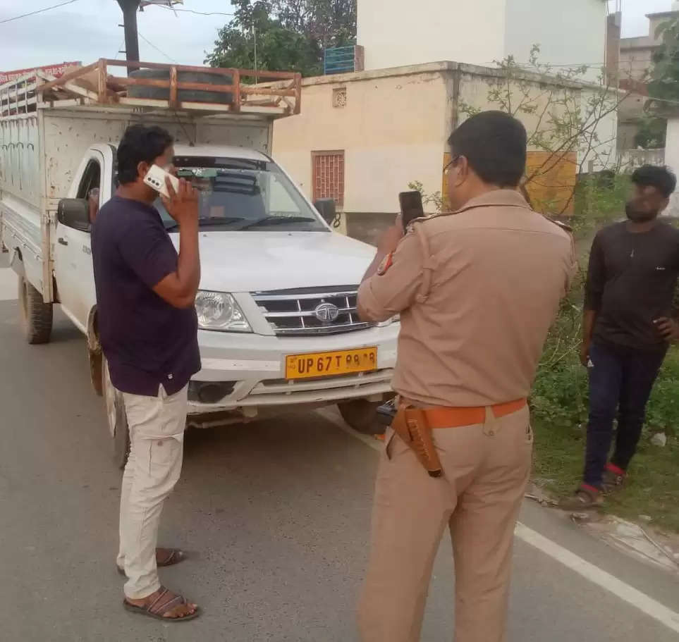 chandauli traffic police