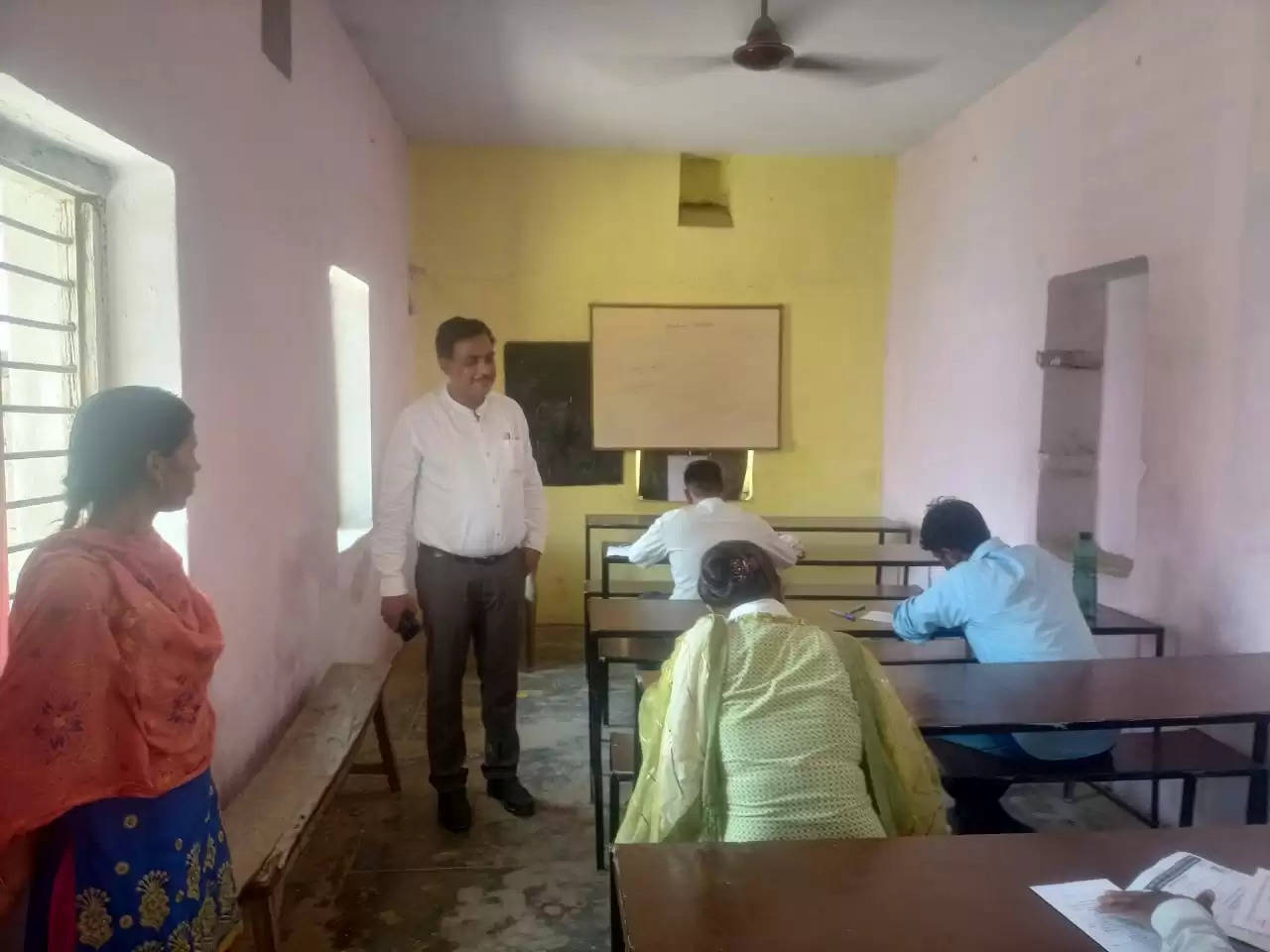 UPRTOU Examination Controller DP Singh Inspection