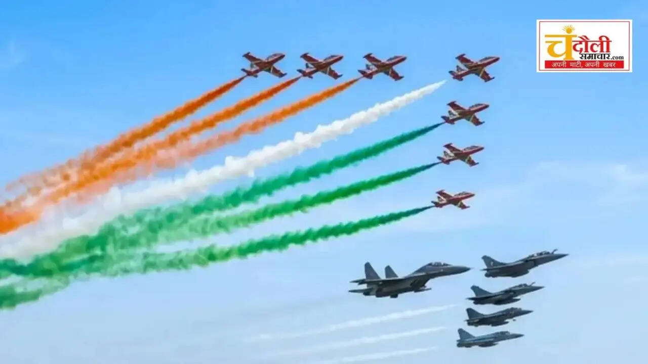 काशी एयर शो दूसरा दिन: जब आसमान में गूंजी वायुसेना के विमानों की गर्जना, डॉ. विनय कुमार वर्मा की खास रिपोर्ट