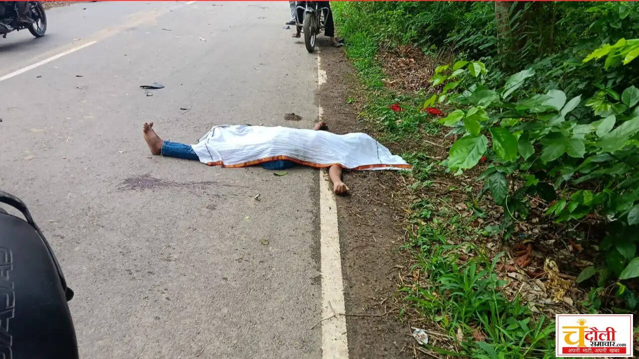 dhanapur-bus-bike-accident-youth-death