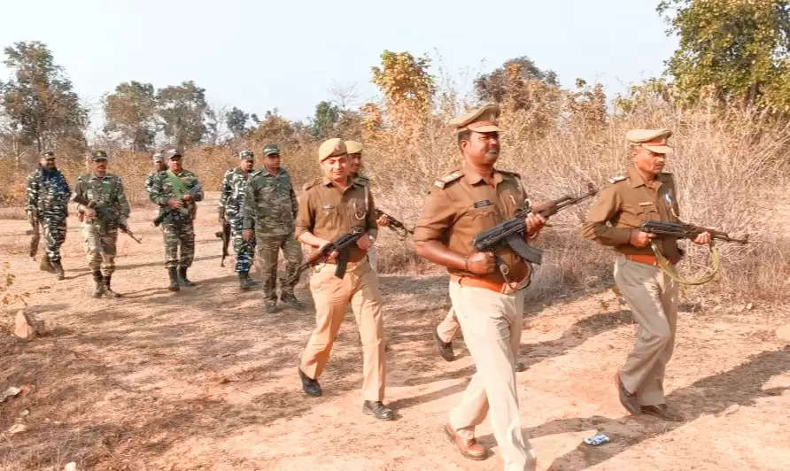 CRPF Combing Nuxal Area