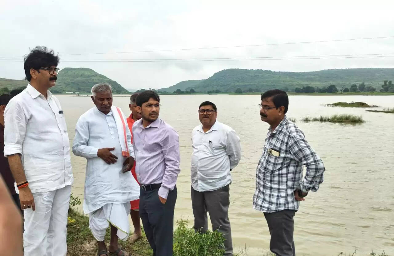 DM and MLA Kailash Acharya