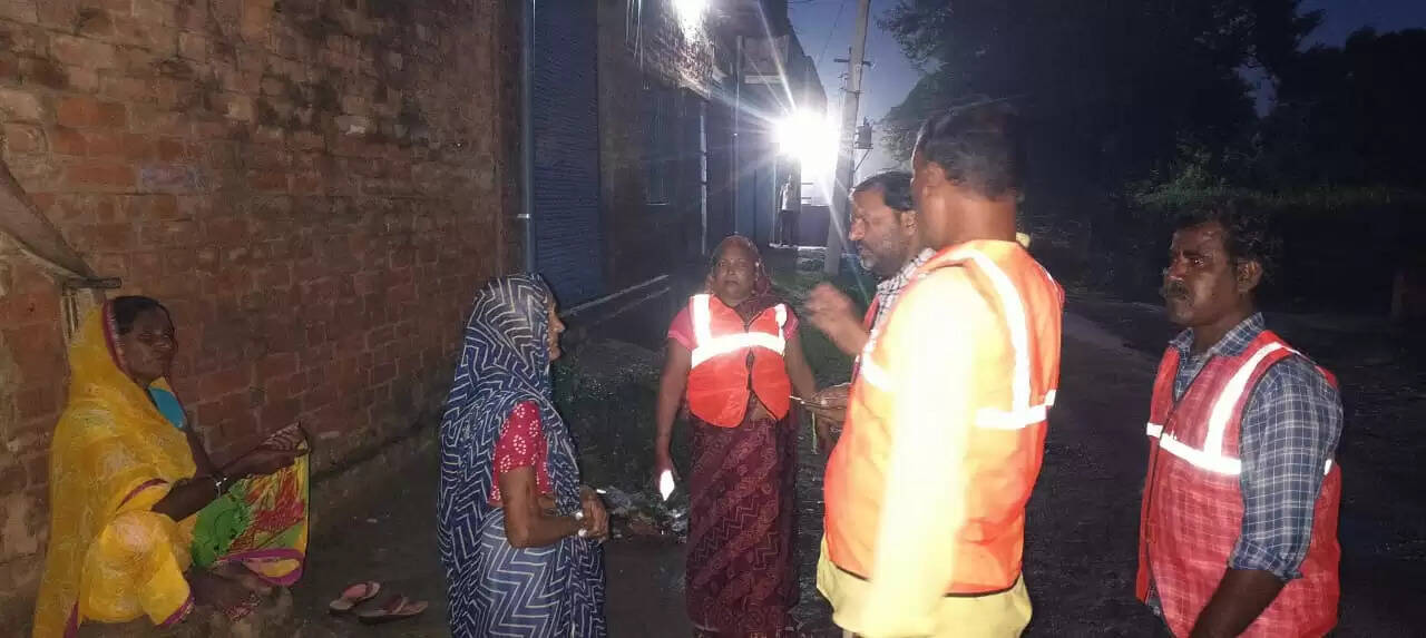 Launda Village safai 