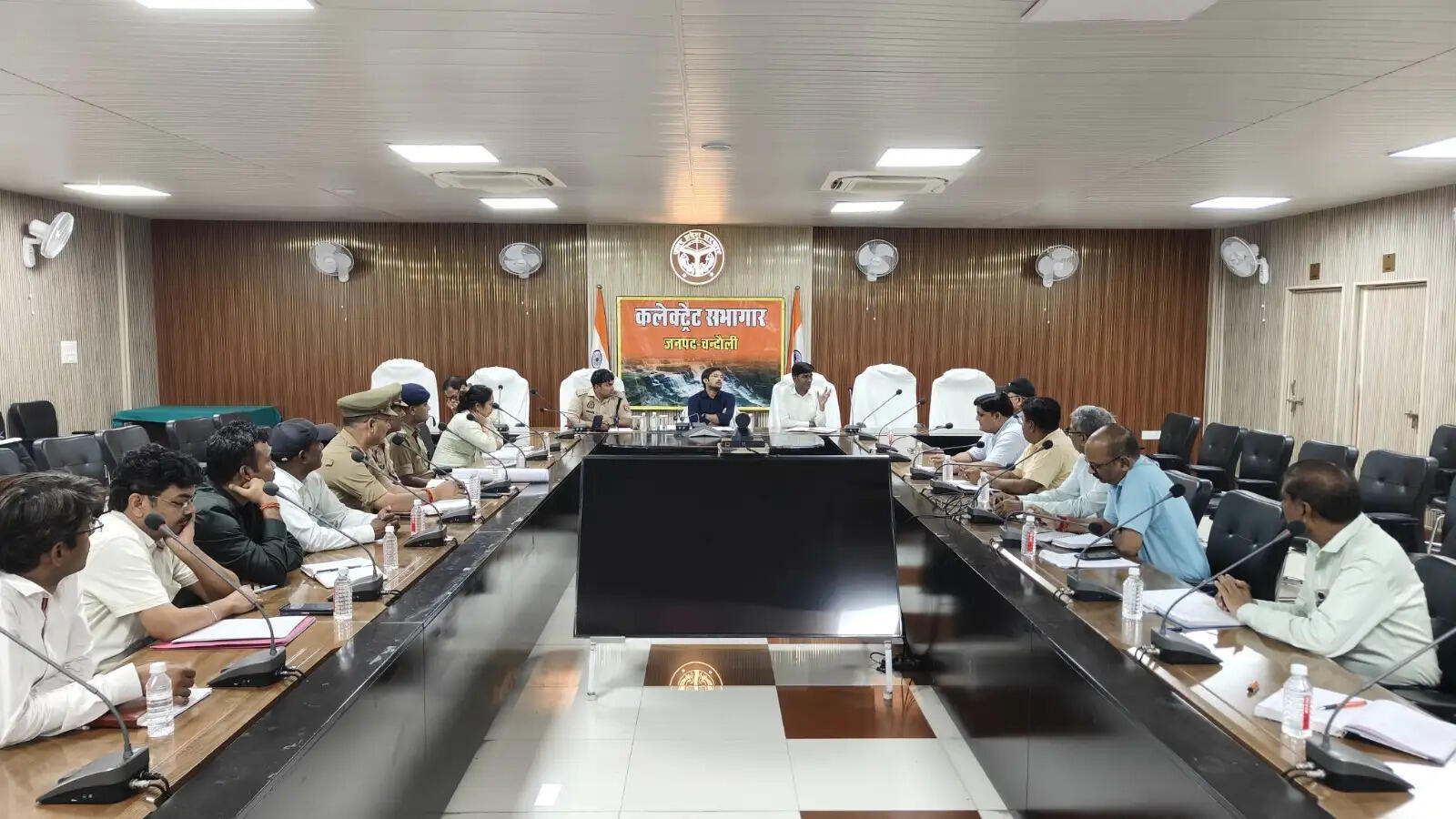  baba kinaram janmotsav dm meet