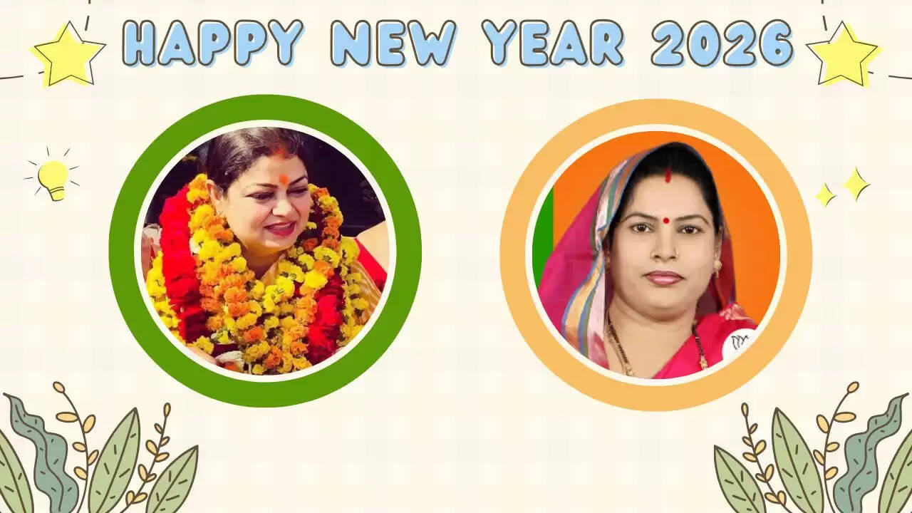 New Year Greetings BJP MP Sadhana Singh Darshana Singh