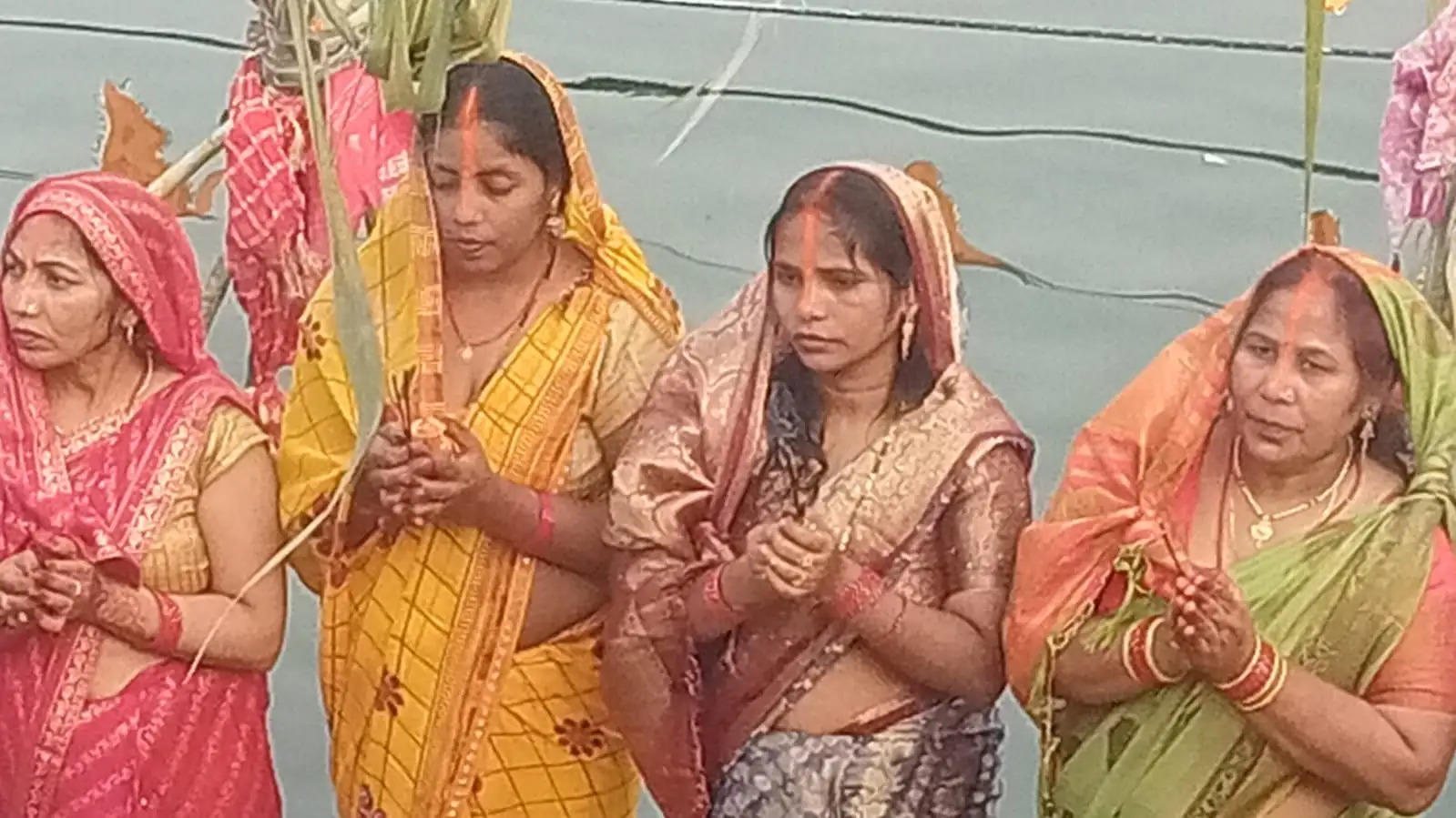 Chhath Puja 2023 Kalyanpur and Nagar Panchayat saiyadraja 