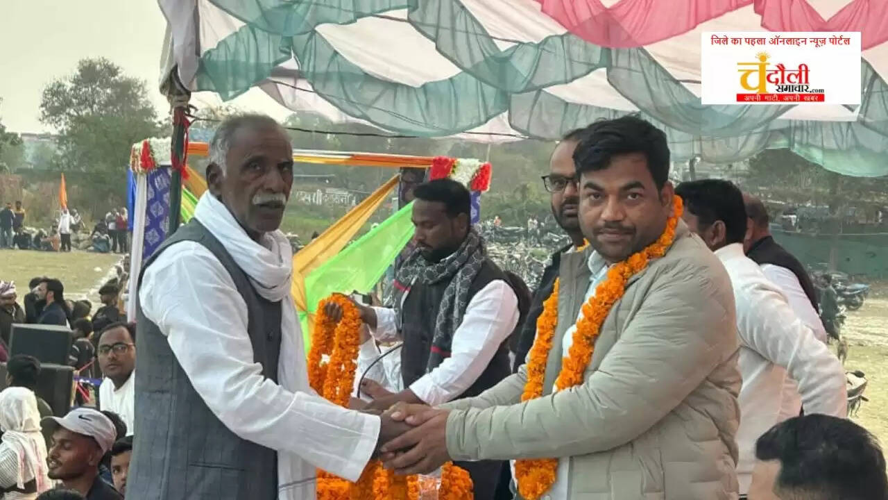 Dhanapur football tournament news, Chandauli khabar sports update, 