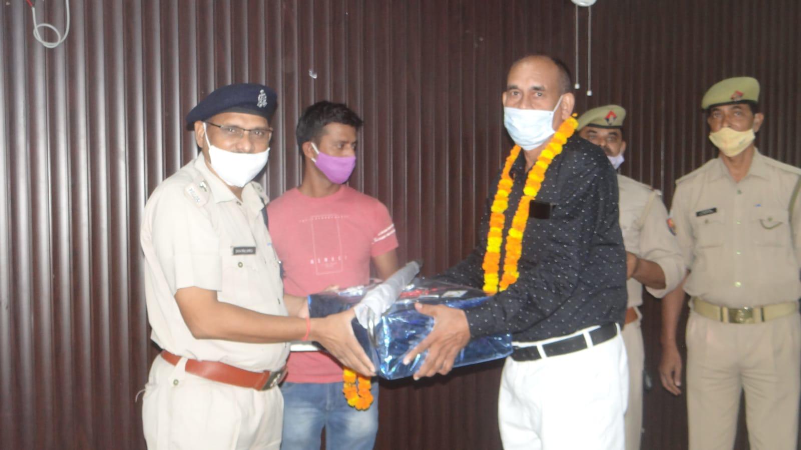 chandauli police retire