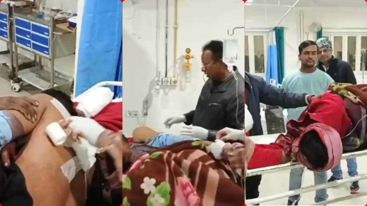 Knife attack in Chandauli Dhanapur  Youth injured in Nagwa village