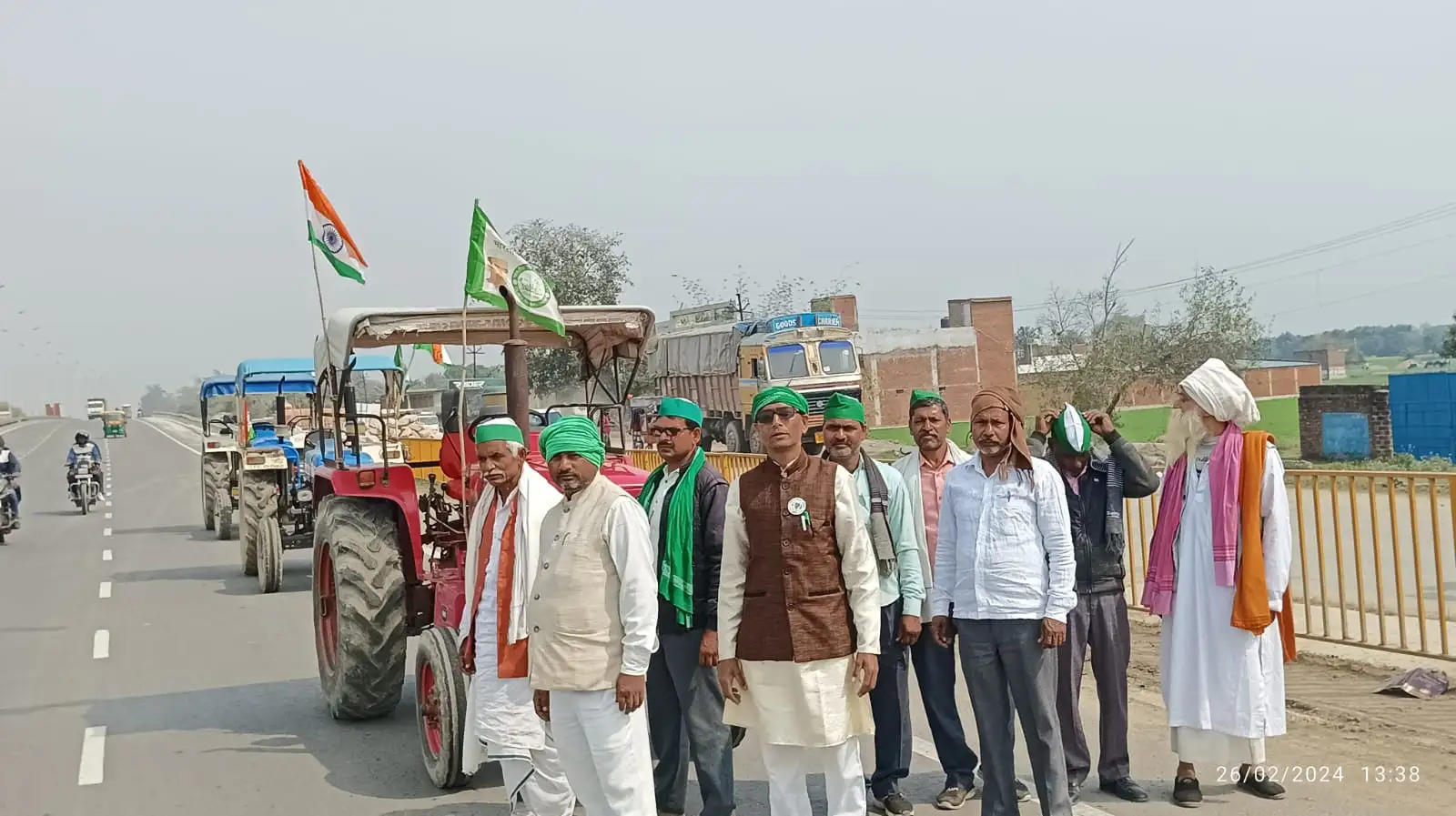 BKU Protest Tractor Rally