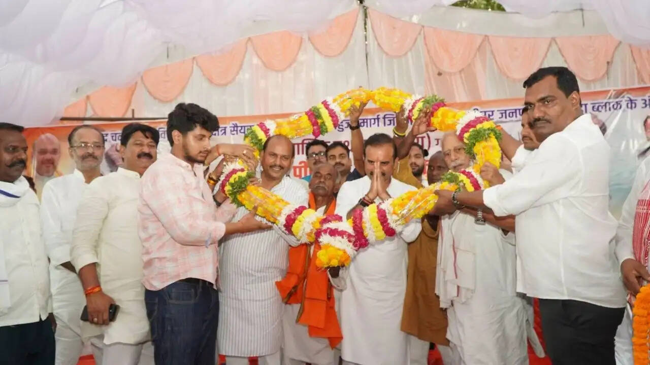 mla sushil singh dhanapur-mahuji-road-ponton-bridge-inauguration-news