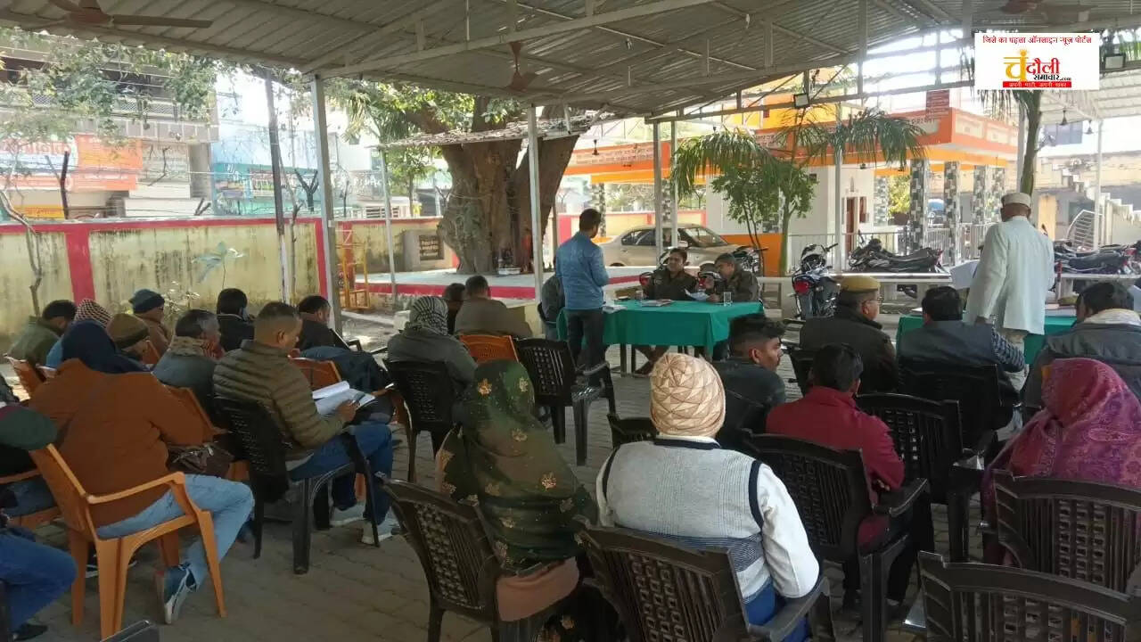 Chandauli Thana Samadhan Divas 2026, SP Aditya Langhe Public Hearing, 