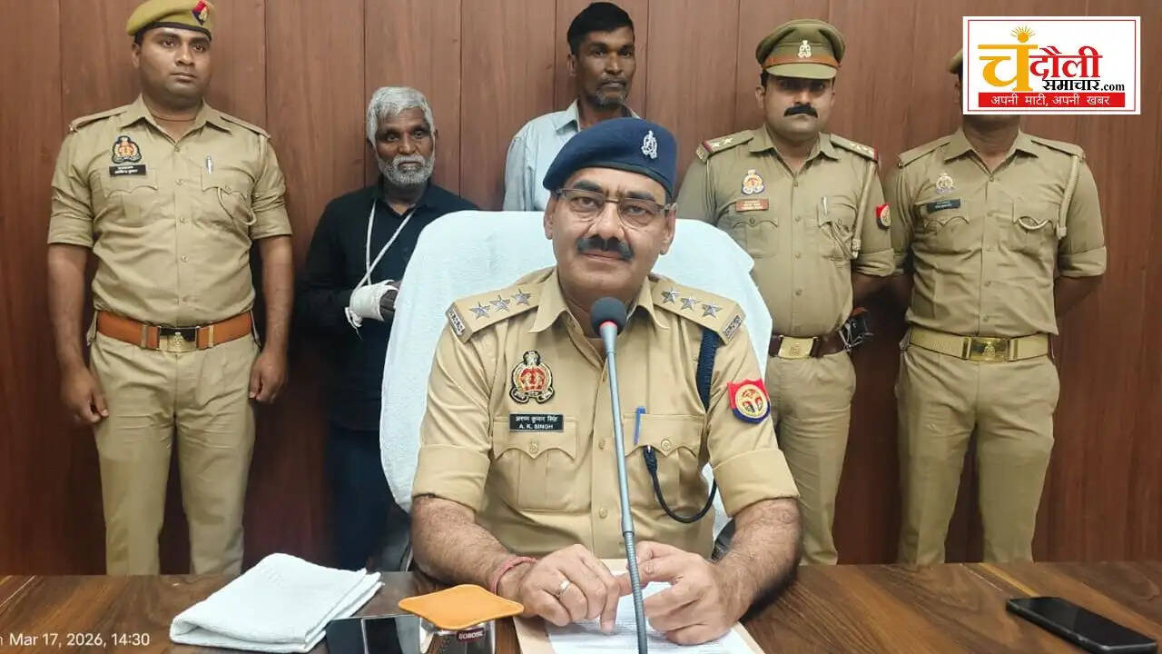 Chandauli news drug smuggling bust, chandauli khabar swat team action