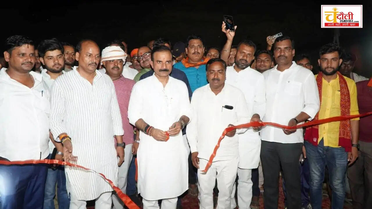 mla sushil singh dhanapur-mahuji-road-ponton-bridge-inauguration-news