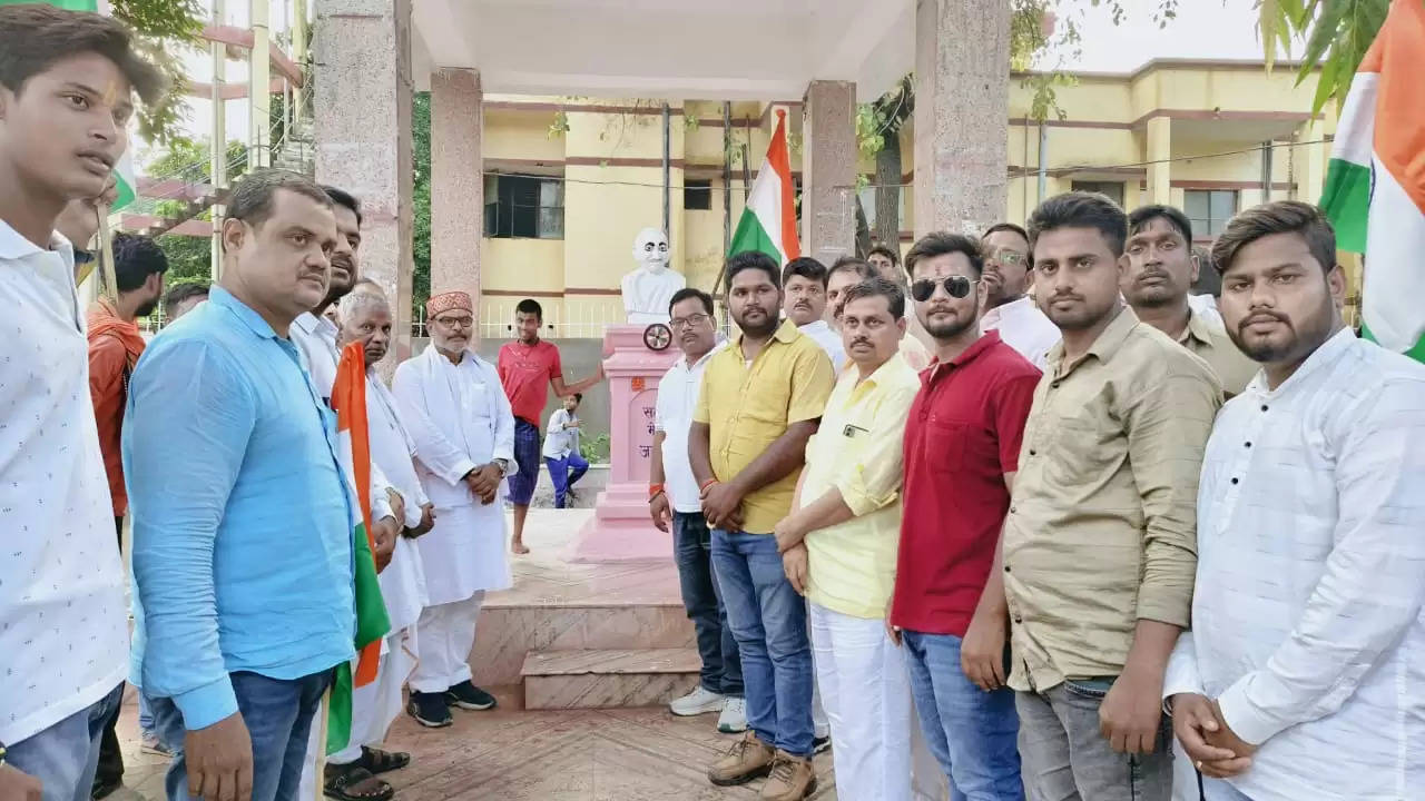  BJYM Tiranga Yatra