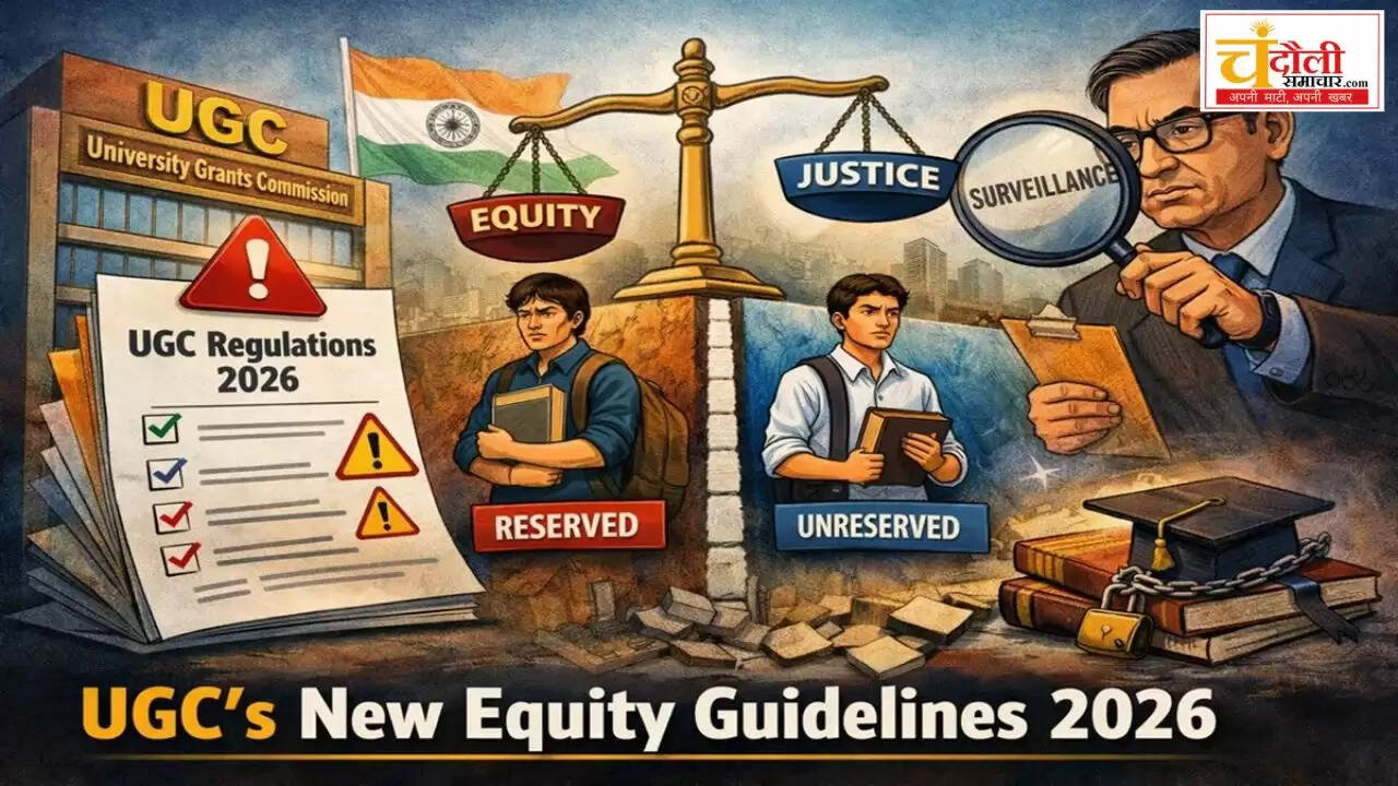 UGC EOC formation guidelines news, Chandauli news educational updates,