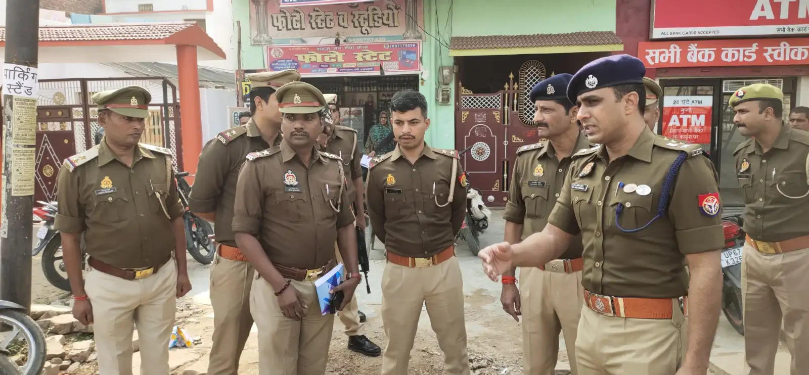 SP Chandauli Anil Kumar Inspection