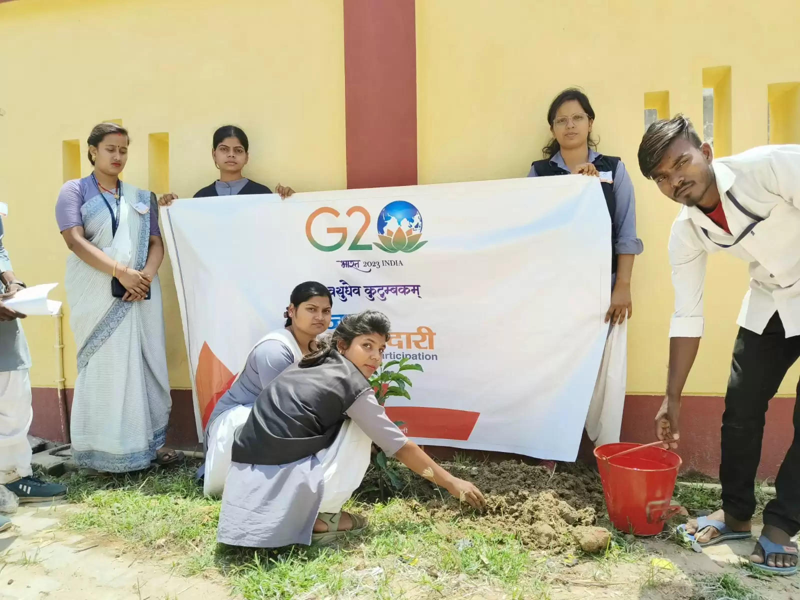 Plantation in ITI Rewansa