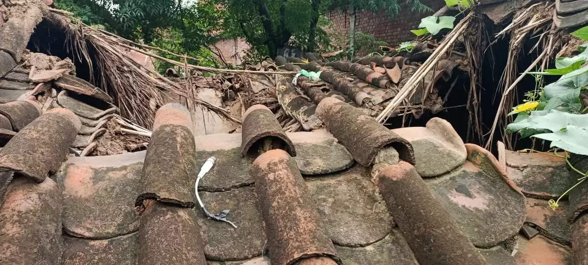 Houses Collapsed