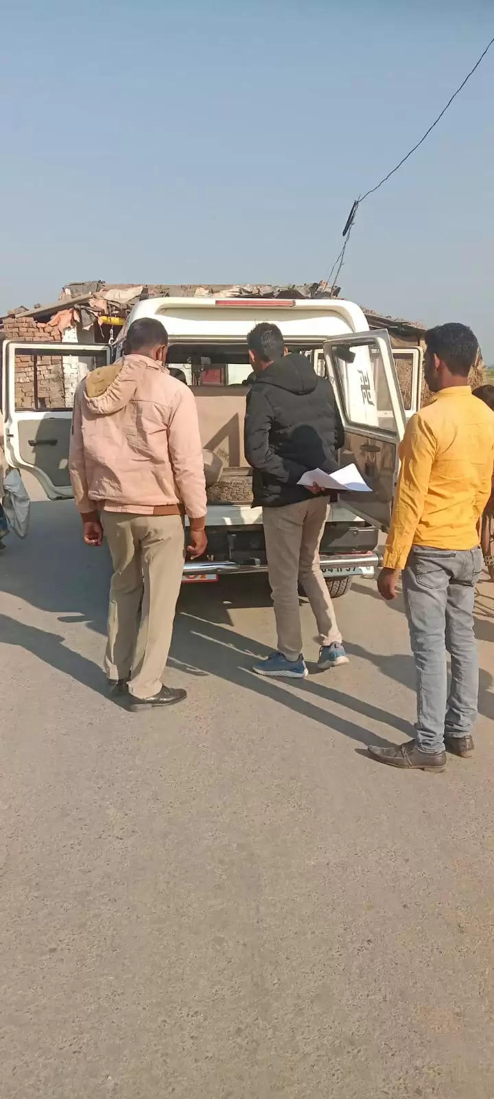 Chandauli police checking 