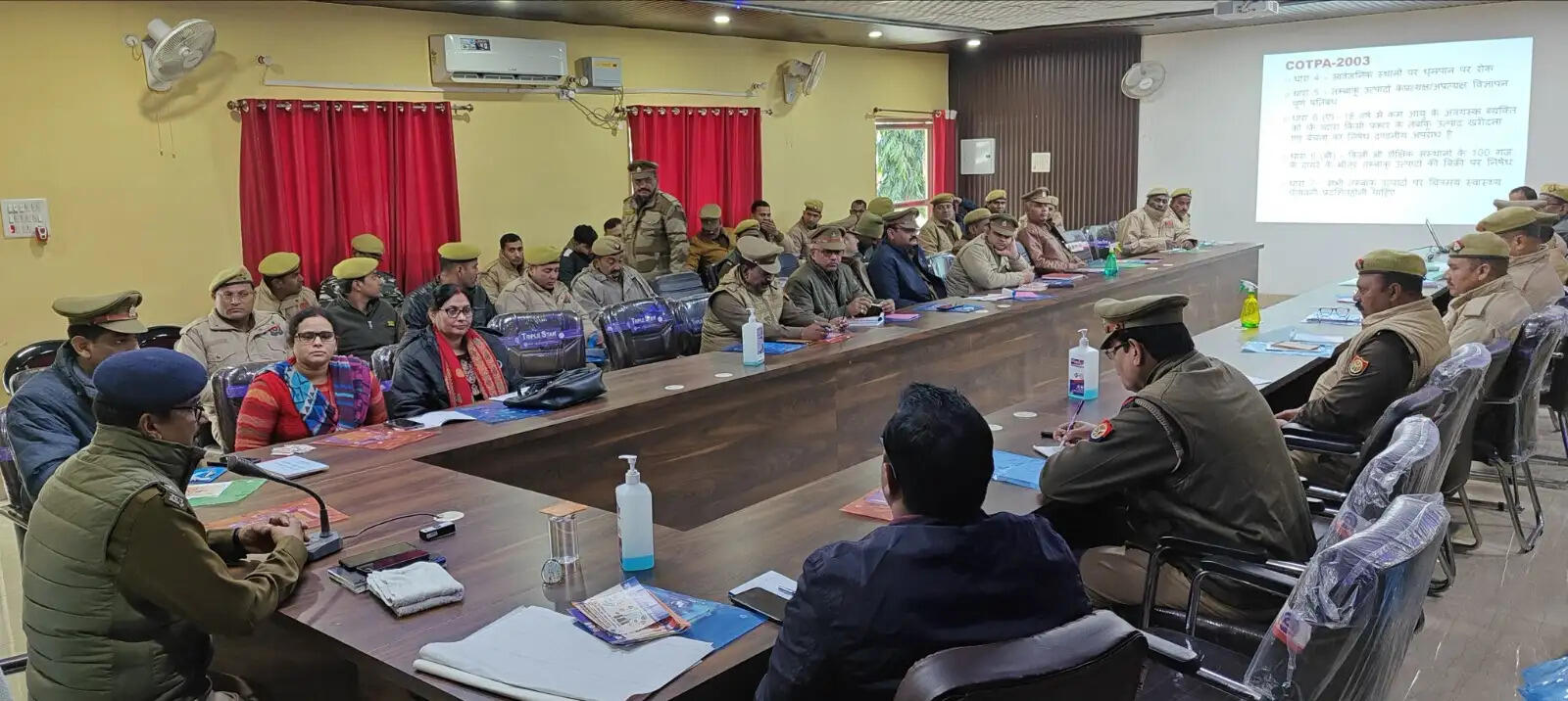 District Tobacco Control Cell meeting