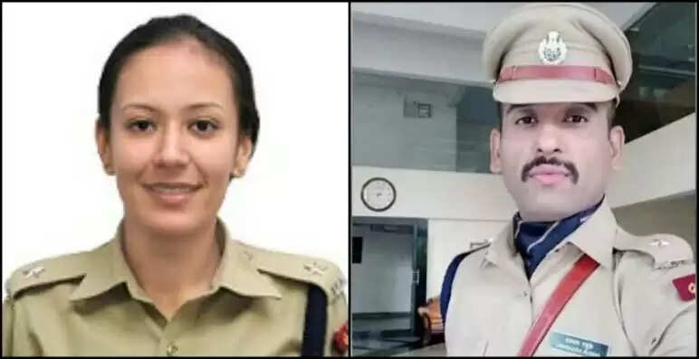 IPS Ankur Agrawal and IPS Vrinda Shukla