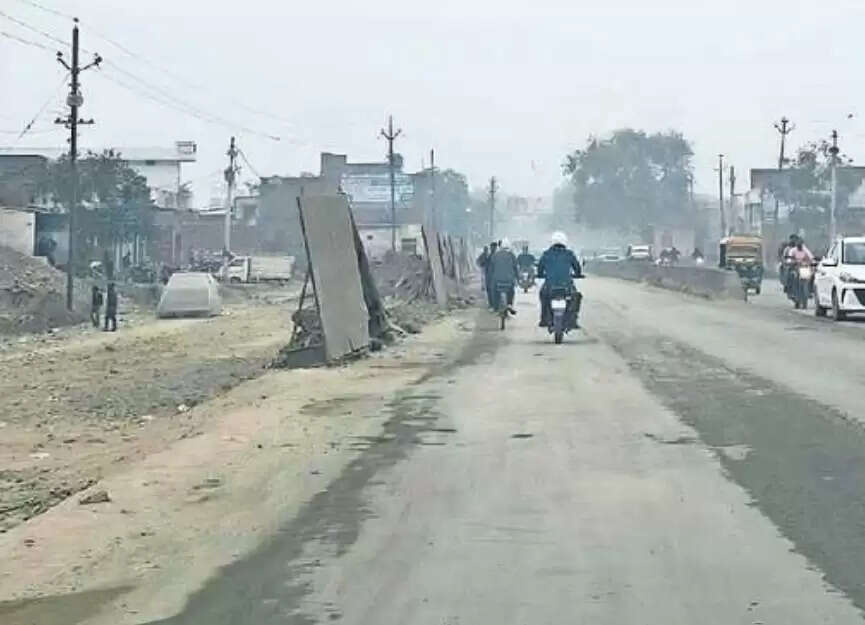 Bulldozers in Mughalsarai