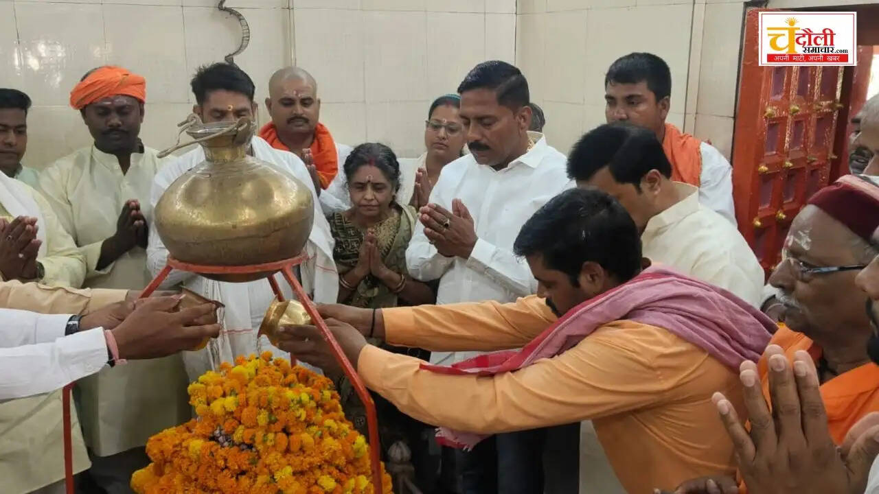 pm-modi-12-years-bjp-havan-program-ramesh-jaiswal-chandauli