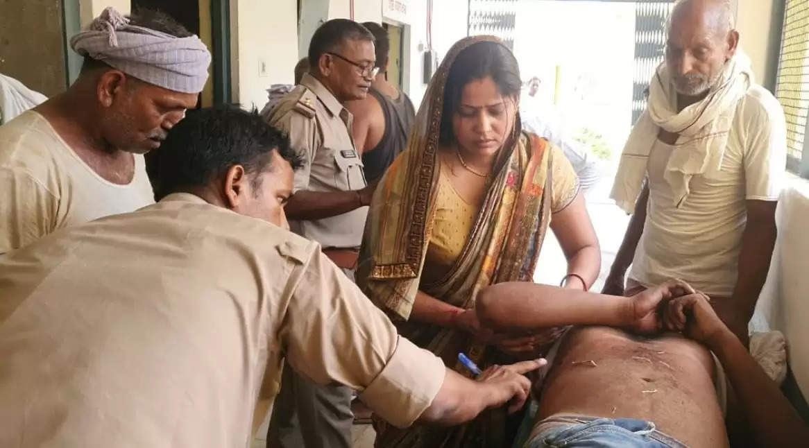 Firing Injured Dharmendra Yadav