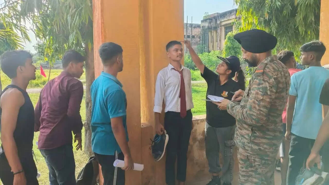 NCC Recruitment Camp