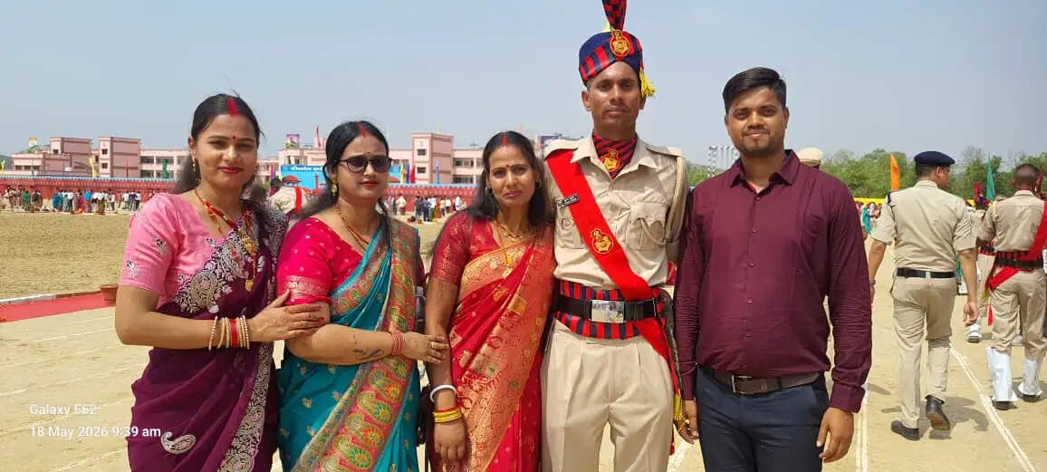 bihar-police-recruits-passing-out-parade-crpf-chakia-chandauli