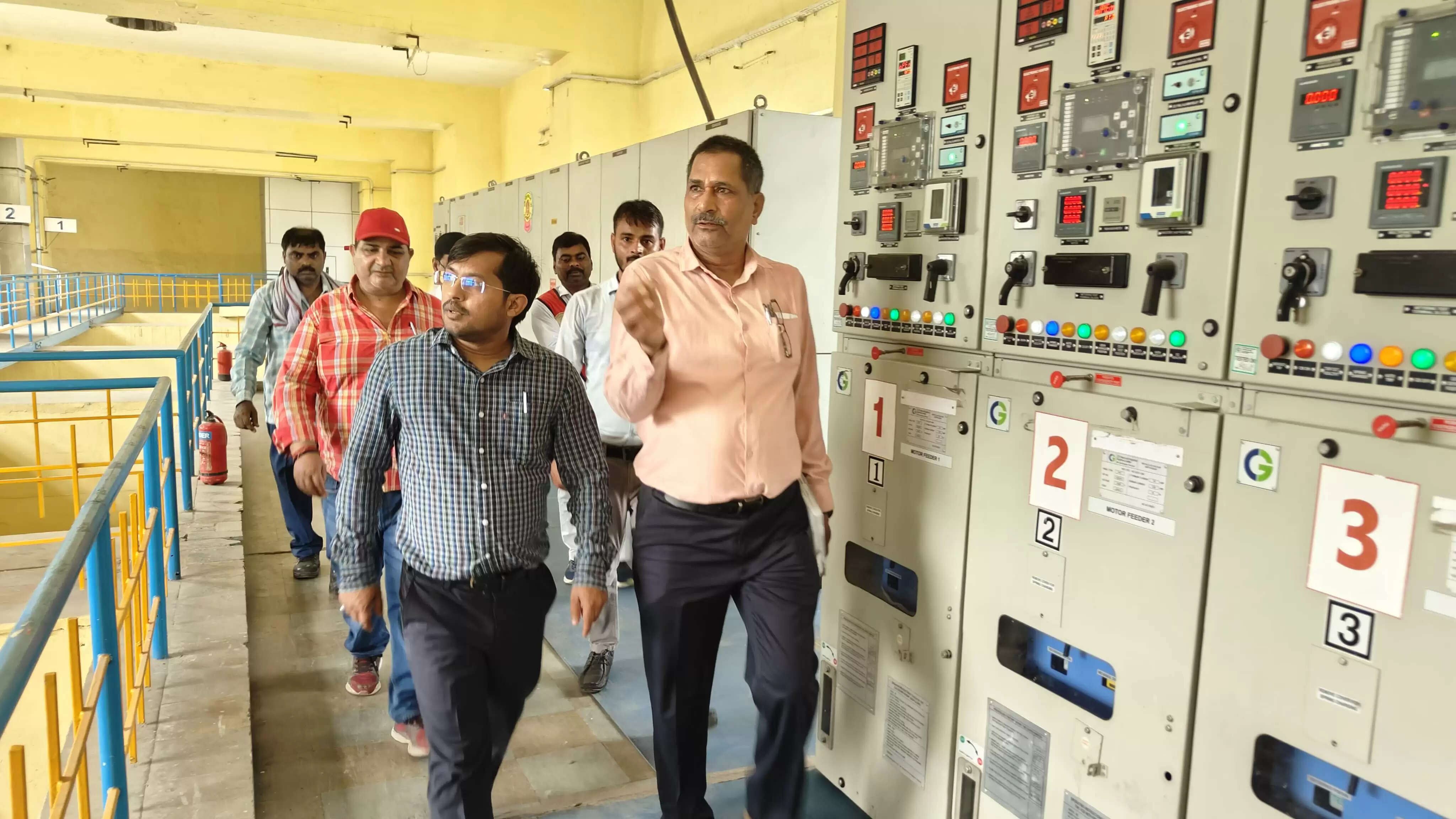 DM Chandauli Inspection