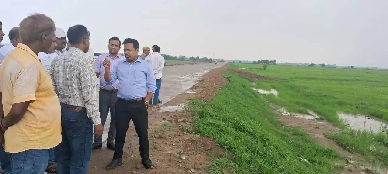 SDM Sakaldiha Inspection