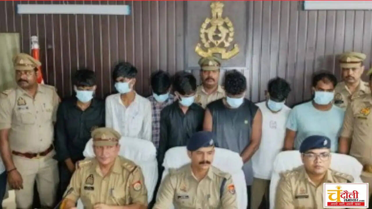 varanasi-bullion-trader-robbery-case-5-arrest-chandauli-criminals