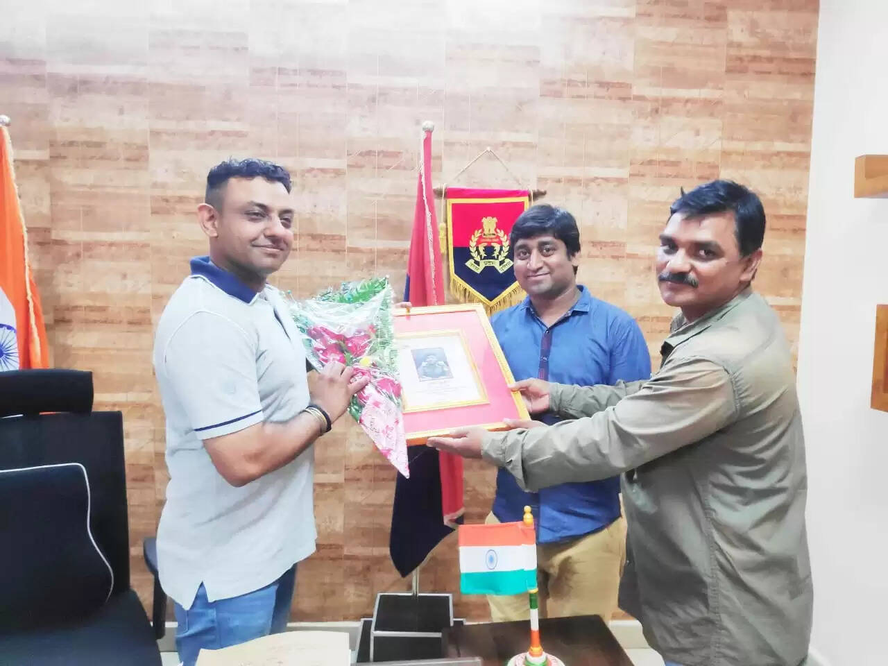 SP Chandauli Amit Kumar Farewell Party 