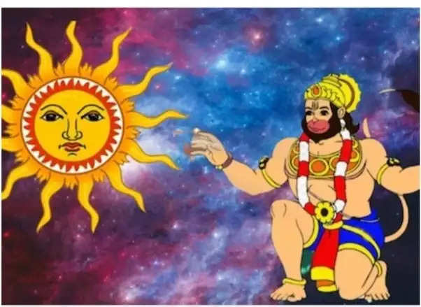 Lord Sun First Guru of Hanumanji