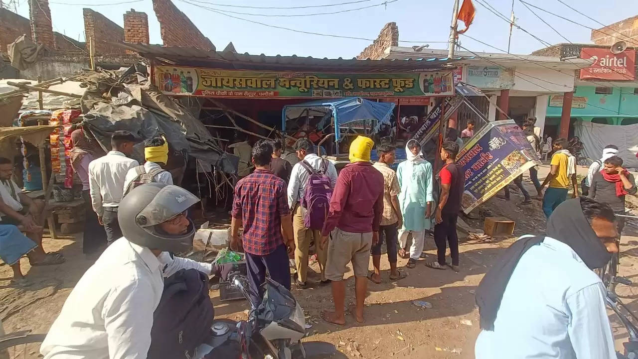 tractor in manchurian shop