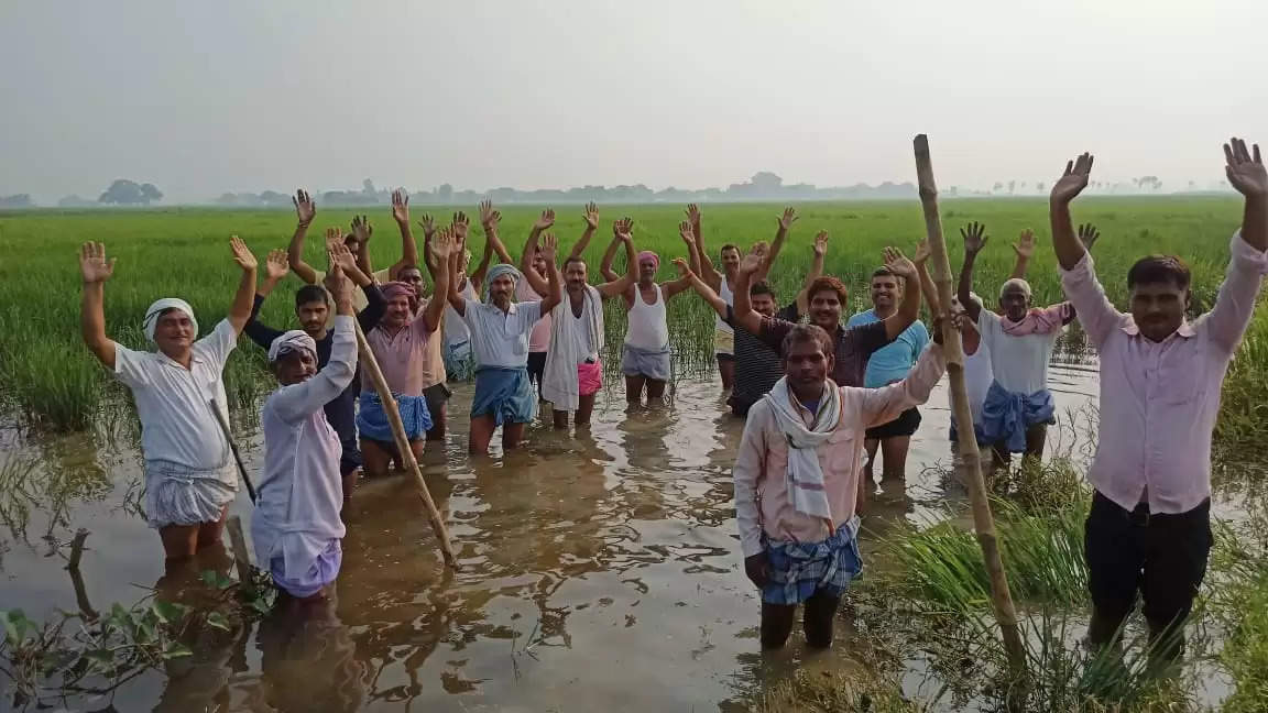farmers demonstrated