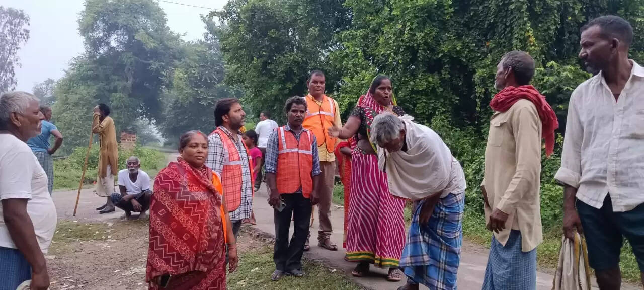 Launda Village safai 