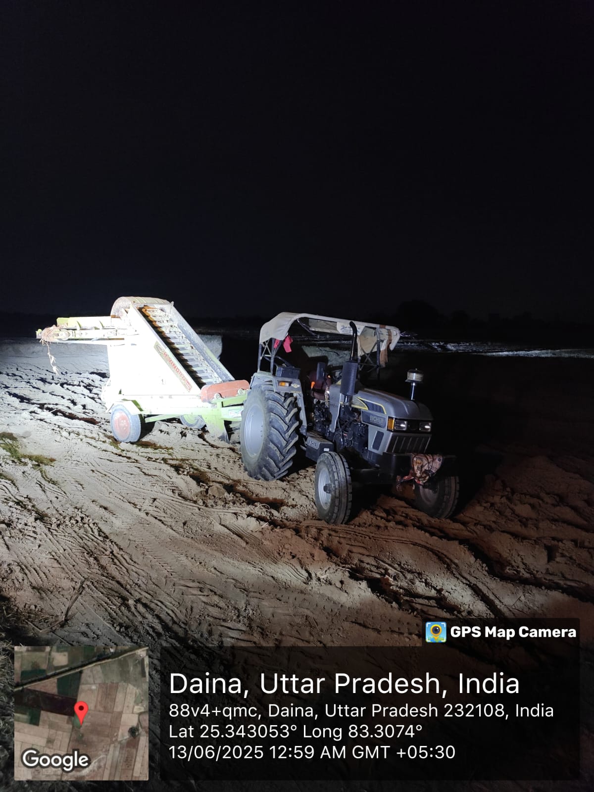 Illegal pond digging