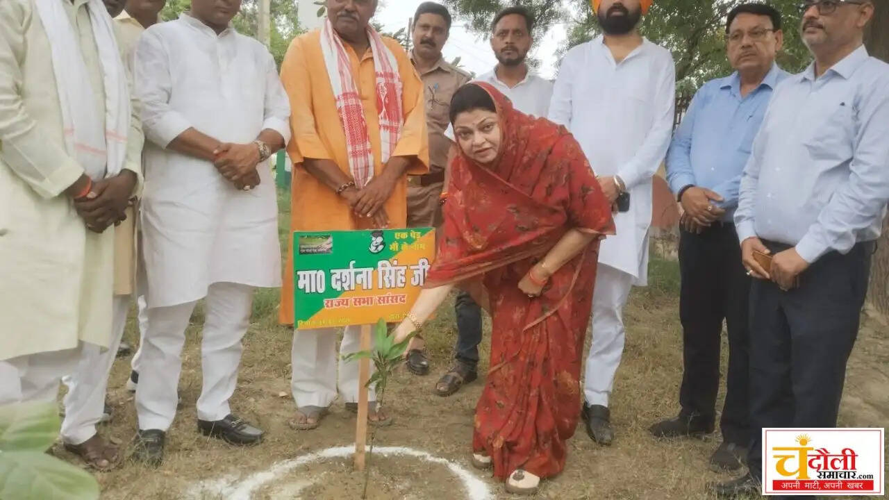mp-darshana-singh-ek-ped-maa-ke-naam-campaign-news