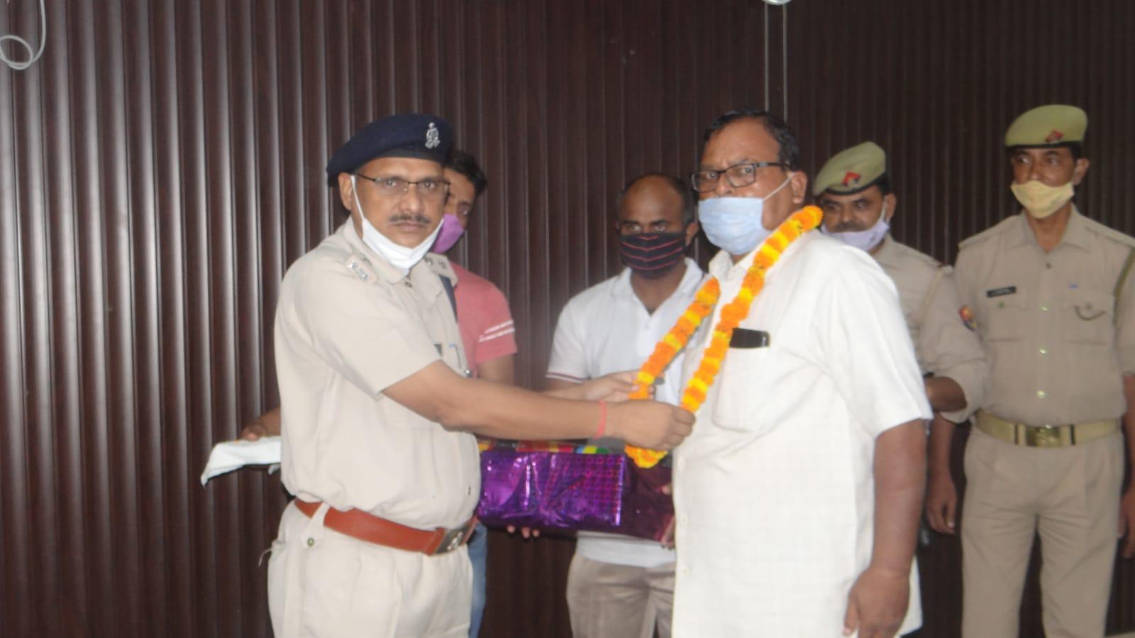 chandauli police retire