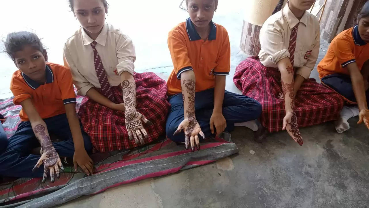 Mehendi and art competition